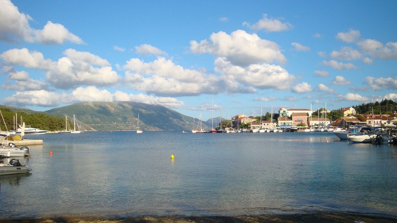 Ithaca, an island in Kefalonia, Italy.