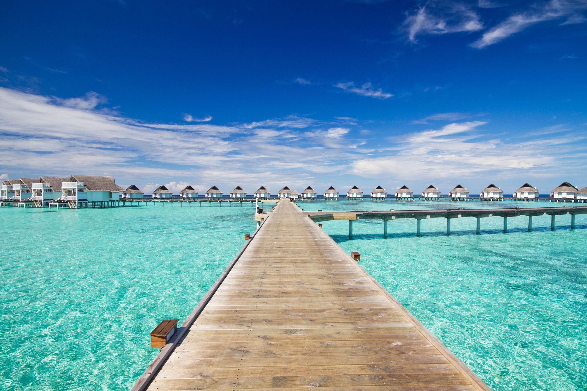 Centara Grand Island Resort & Spa Maldives, a five-star hotel in Maldives, Indian Ocean.