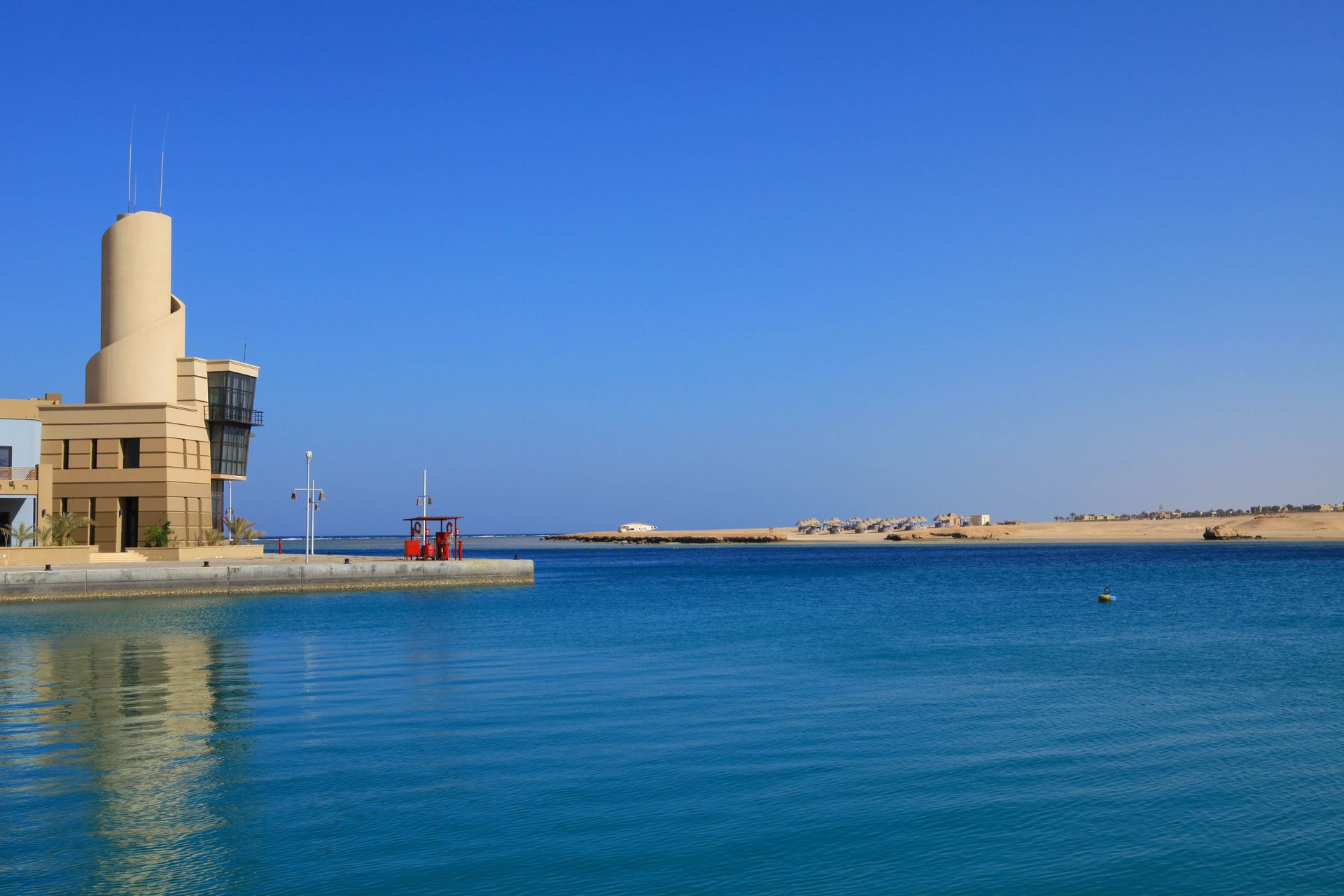 Port Ghalib, a resort community in Marsa Alam, Egypt.