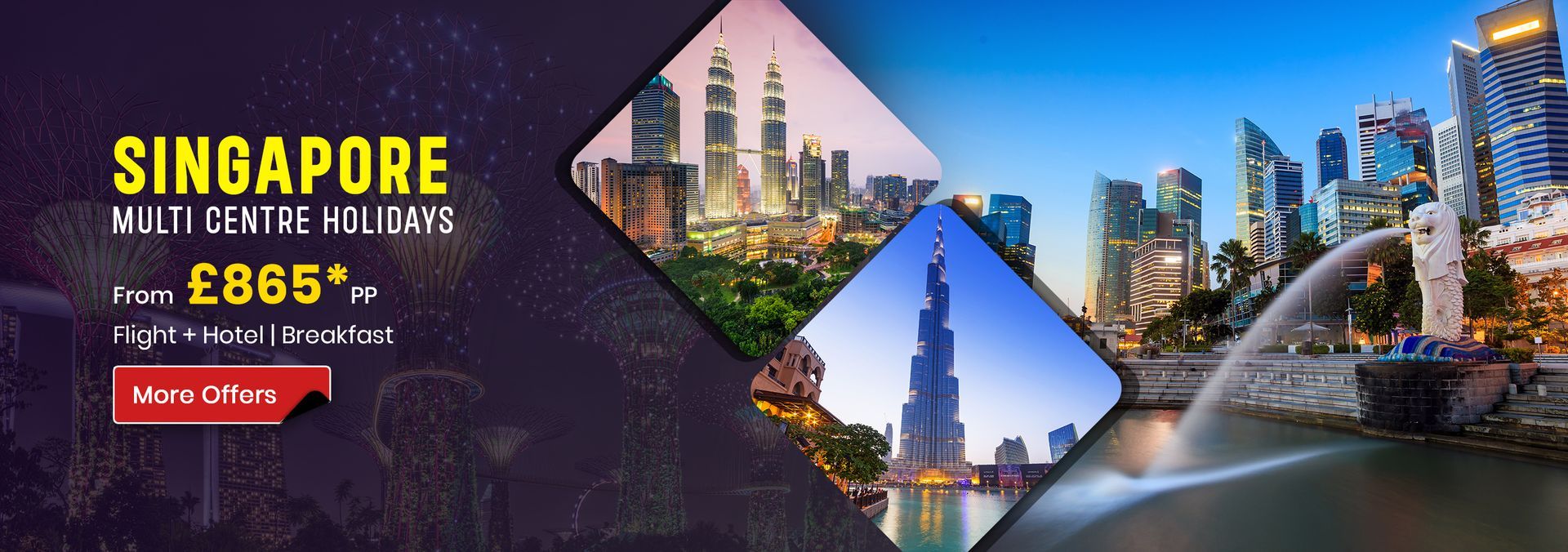 Singapore multi-centre holidays