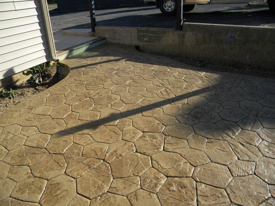 Concrete Colored Stamped — Fort Wayne, IN — Shannon Concrete Construction