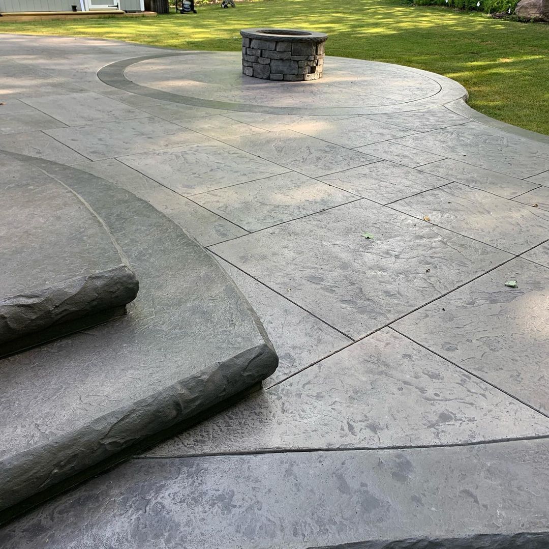 Concrete Stamped — Fort Wayne, IN — Shannon Concrete Construction