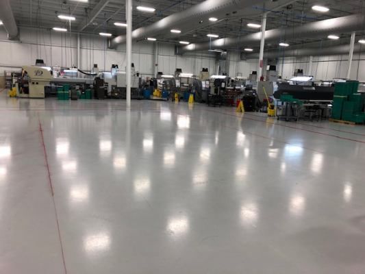 New Concrete Floor — Fort Wayne, IN — Shannon Concrete Construction