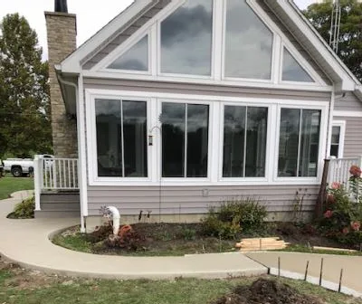 House Concrete Pathway — Fort Wayne, IN — Shannon Concrete Construction