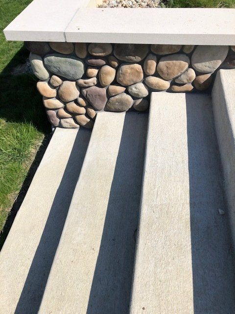 Concrete Stair Steps — Fort Wayne, IN — Shannon Concrete Construction