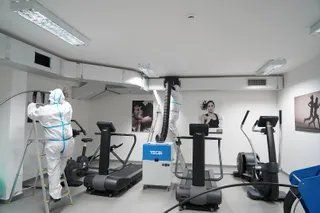 Sanificazione palestra