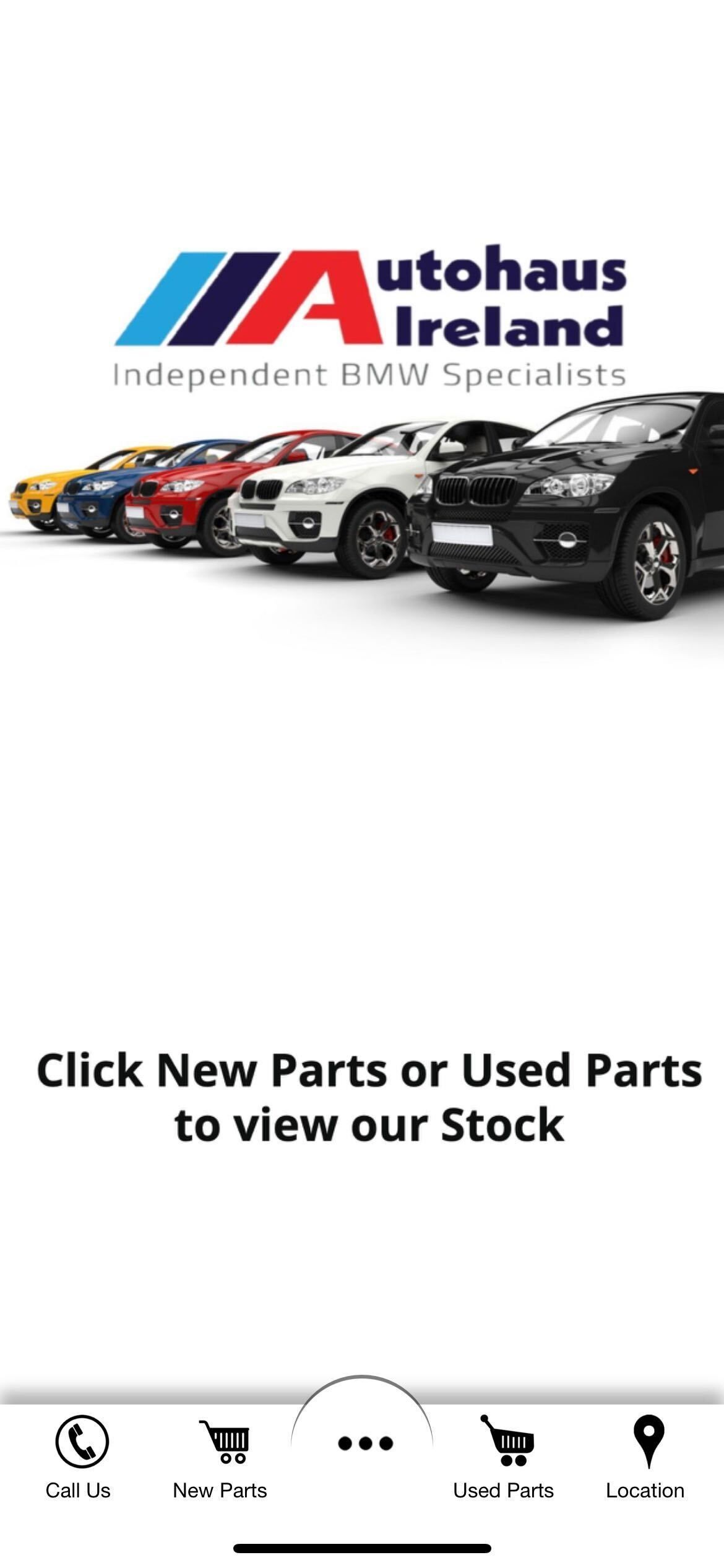 A row of cars are parked next to each other on a white background.