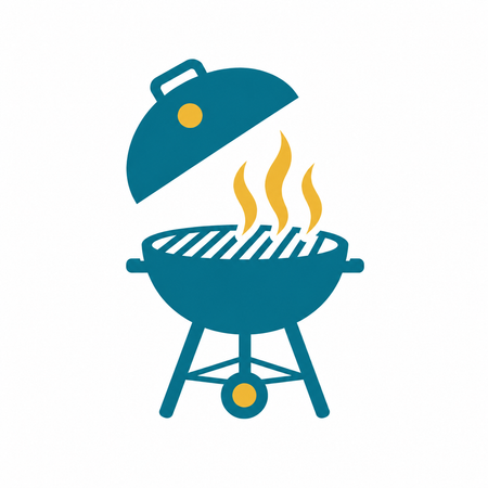 Private grill amenity for cottage guests