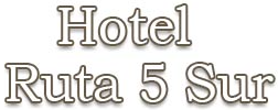 Hotel  Ruta 5 Sur, logotipo.