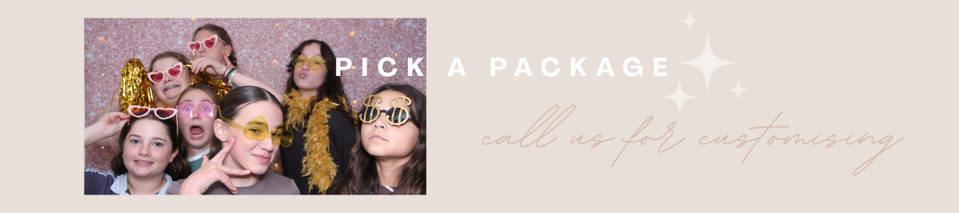 Your special photobooth Newcastle packages list