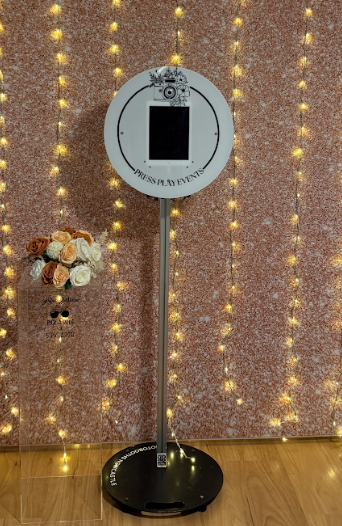 People Having fun at a photo booth party