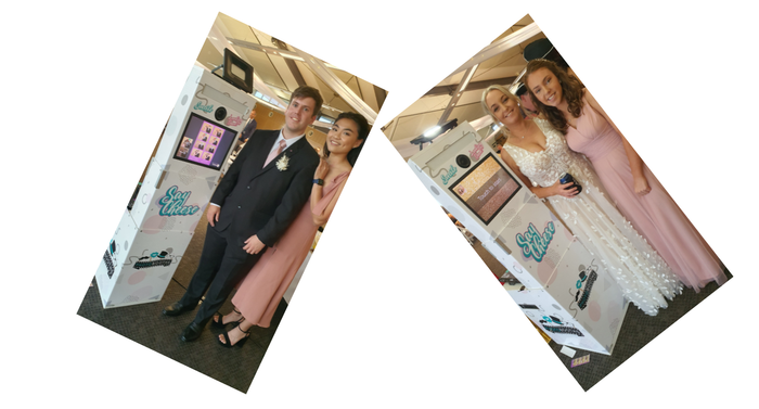 Photo Booth set up at a party