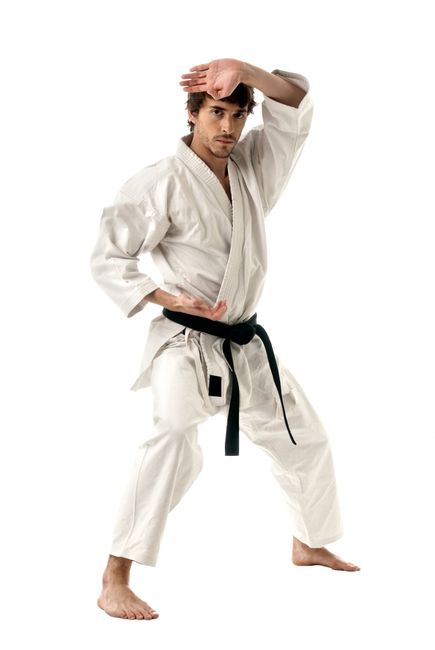 Man Wearing Black Belt — Richmond, KY — Richmond School of Karate