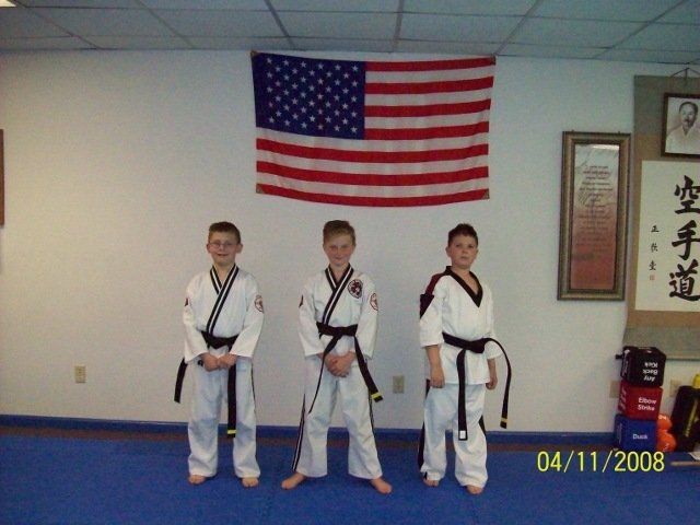 Kids Wearing Their Karategi — Richmond, KY — Richmond School of Karate