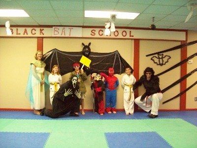 Instructor And Student On Costume — Richmond, KY — Richmond School of Karate