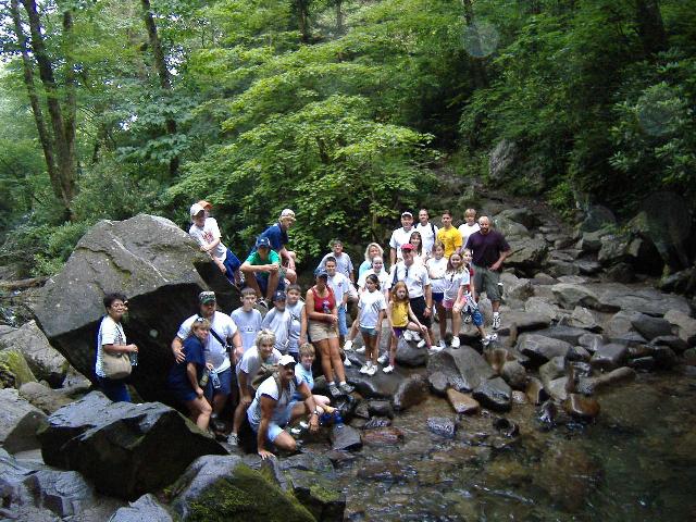 Group Of Students On Falls — Richmond, KY — Richmond School of Karate