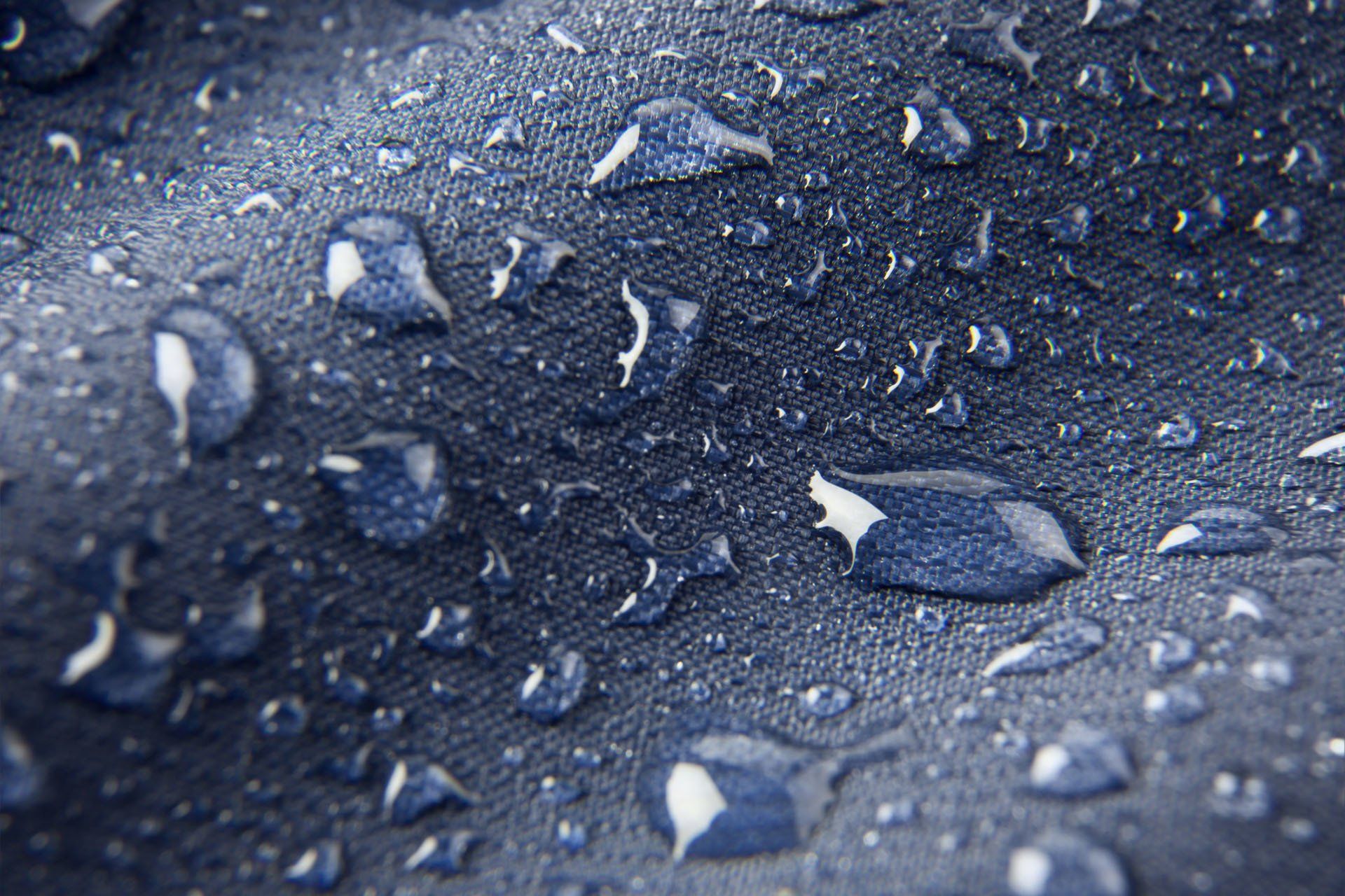 Waterproofing — Droplets on a Textile in Sewell, NJ