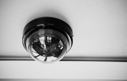 security camera for commercial building