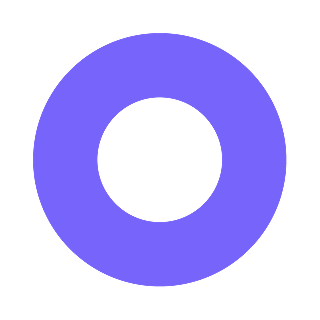 Purple Osano icon on transparent background