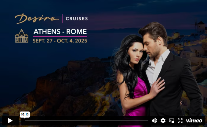 Desire Swingers Cruise - Athens to Rome - September 2025