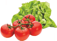 pomodori e insalata