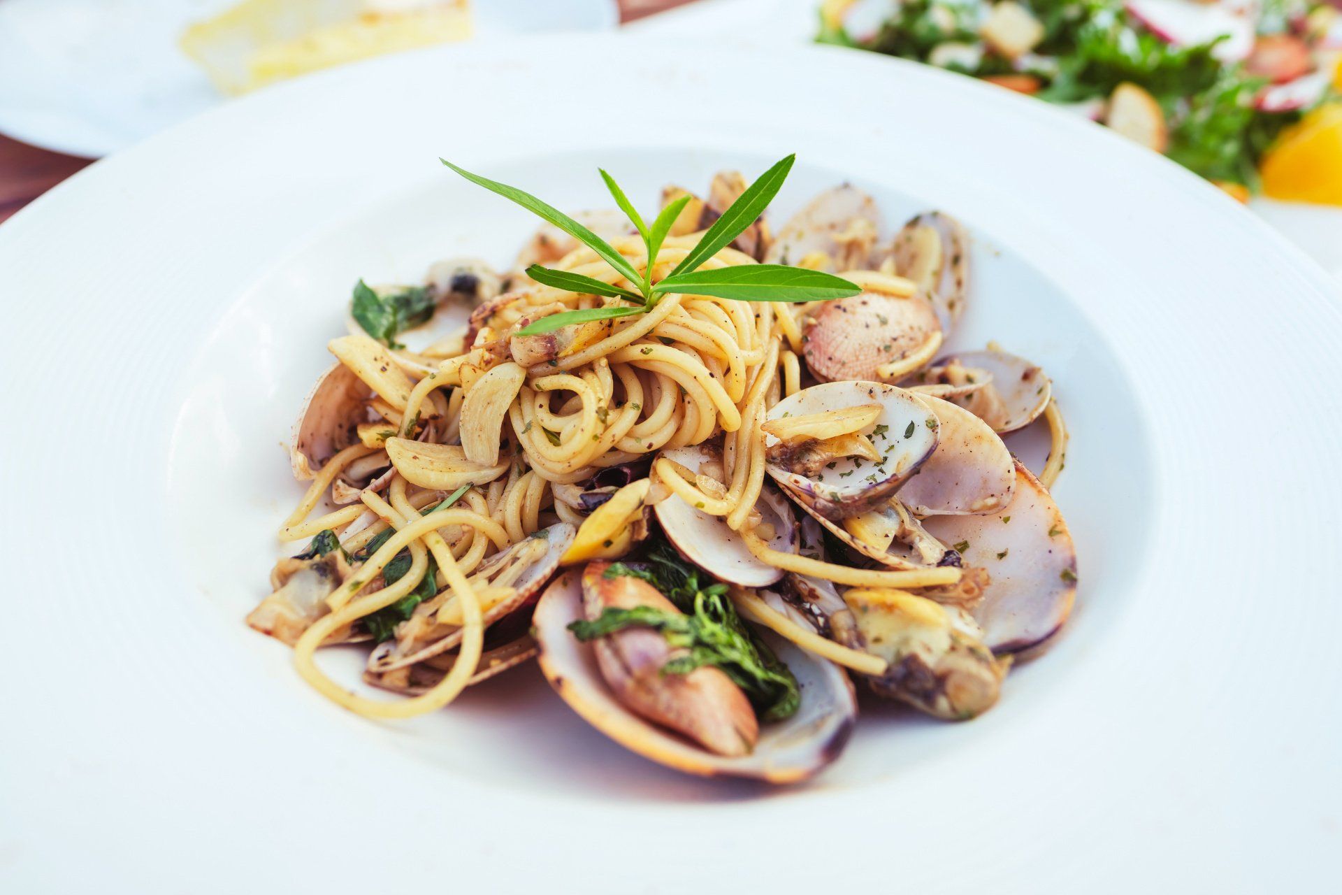 spaghetti con le vongole