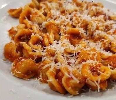 orecchiette al sugo