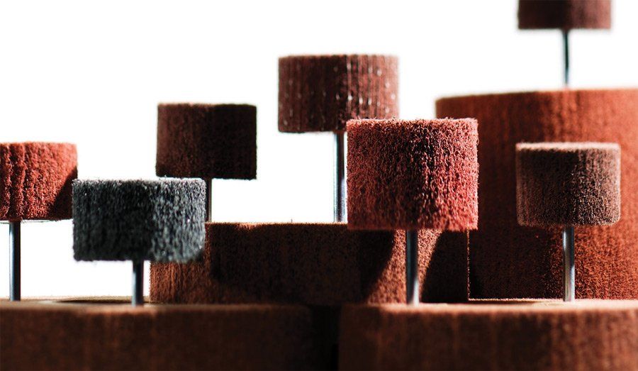 dischi abrasivi in fibra