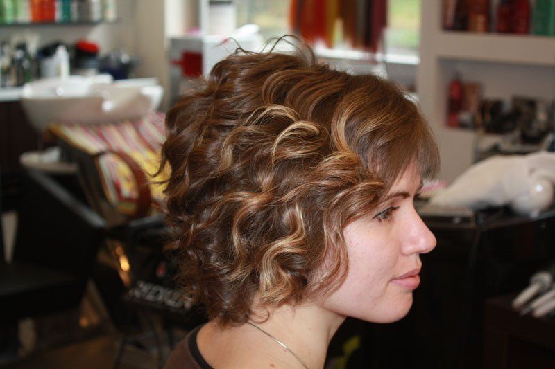 piega su capelli corti