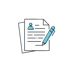 Symbol für Unterschrift