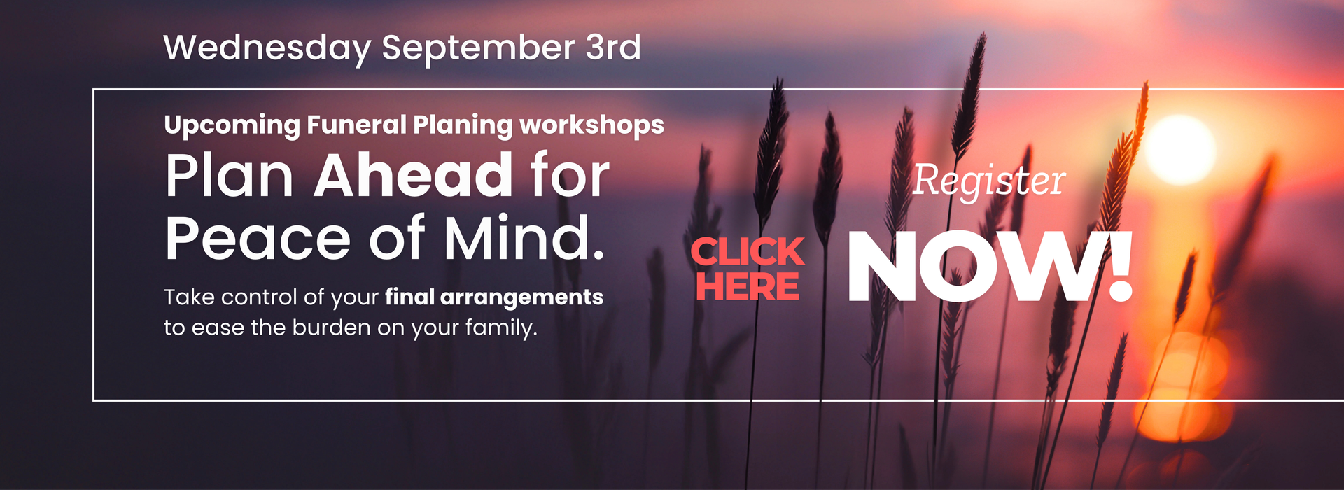 funeral planning workshop montello wi