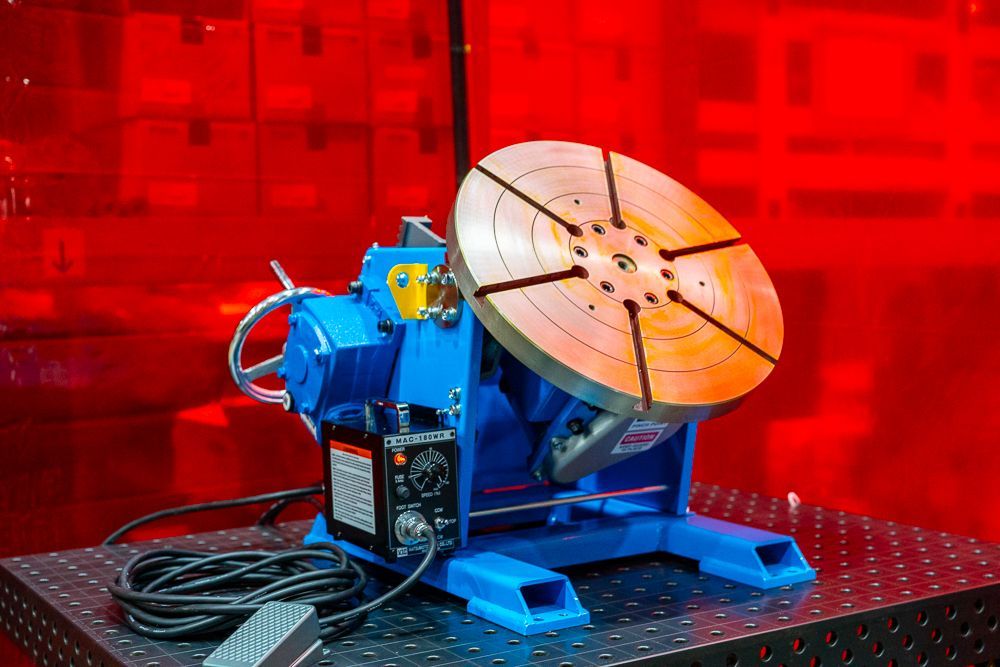 Model PS-3F Benchtop Welding Positioner