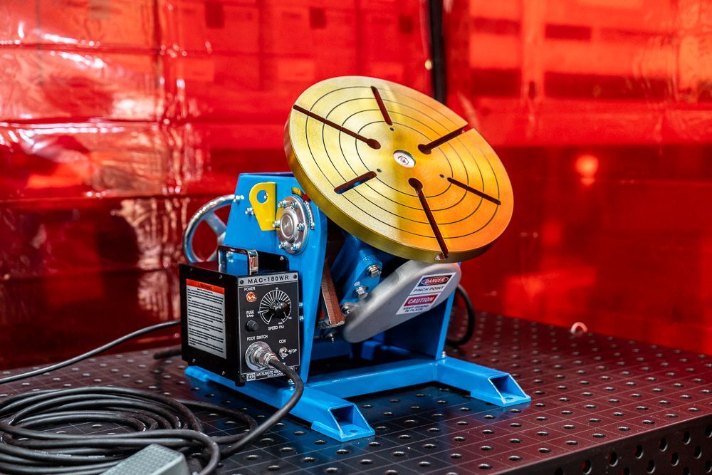 Model PS-2F Benchtop Welding Positioner