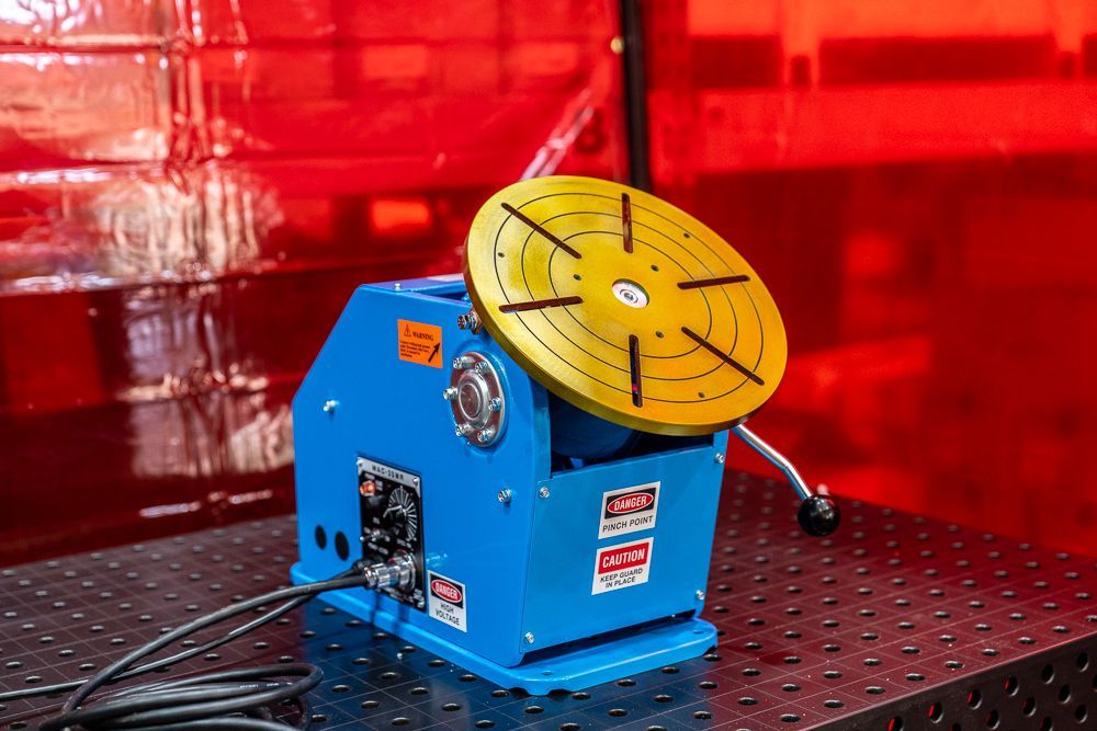 Model PS-1F Benchtop Welding Positioner