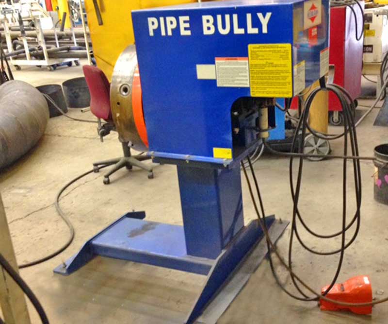 Pipe Bully Pipe Rotator in Production