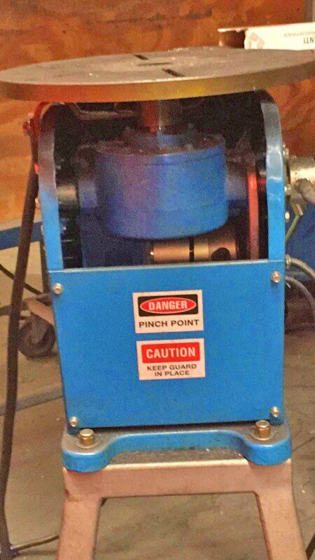 PS-1F Benchtop Welding Positioner