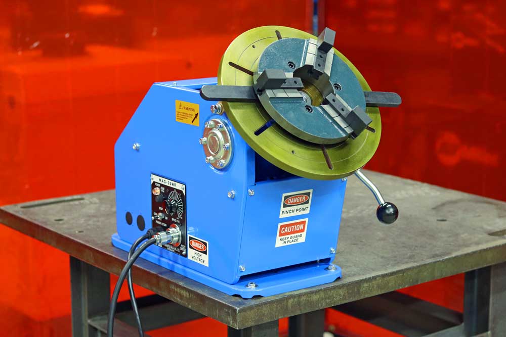 PS-1F Benchtop Welding Positioner with WP-200 chuck