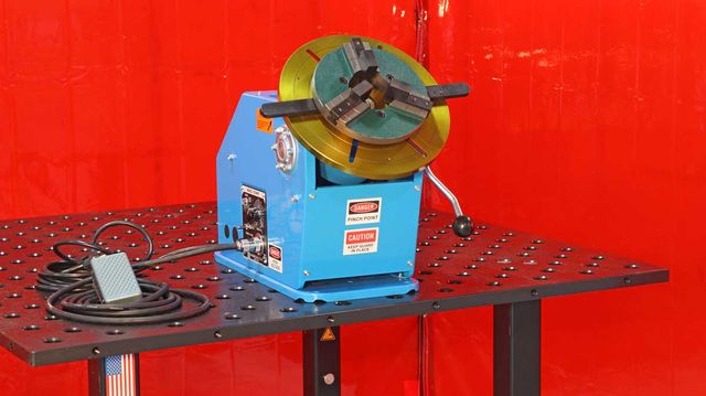 MAC Model PS-1F-5-A Benchtop Welding Positioner | All-Fab Corp