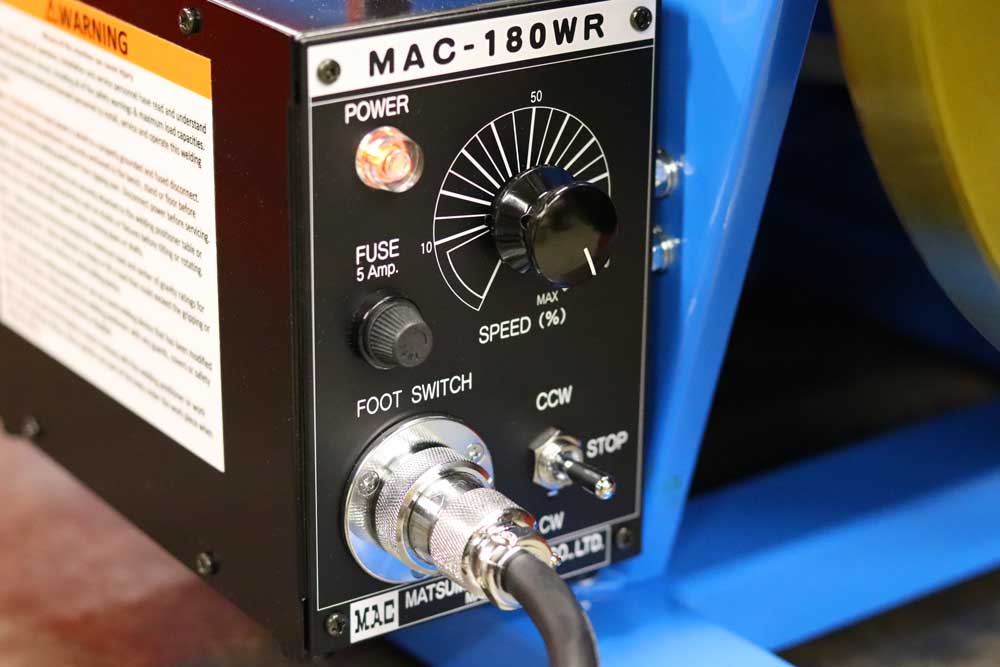 PS-2F Benchtop Welding Positioner