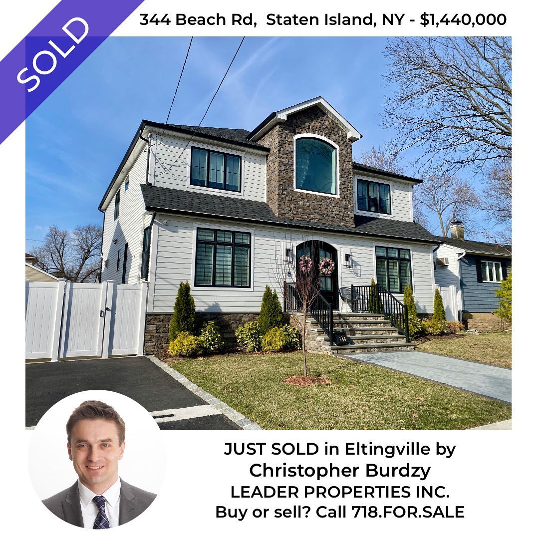 Luxury home sold: 344 Beach Road, Staten Island, NY
