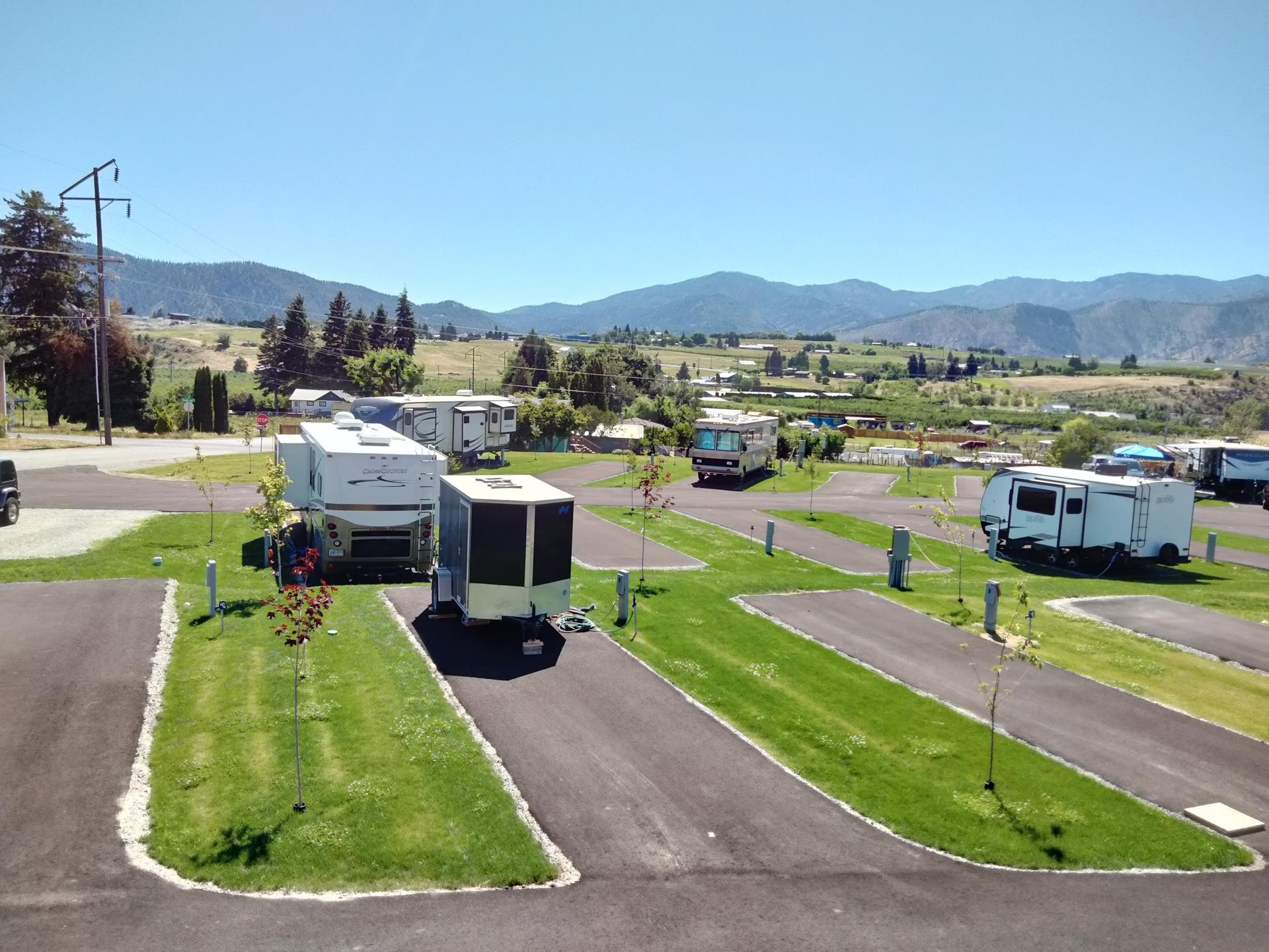 Four Lakes RV Park The Best Lake Chelan Camping