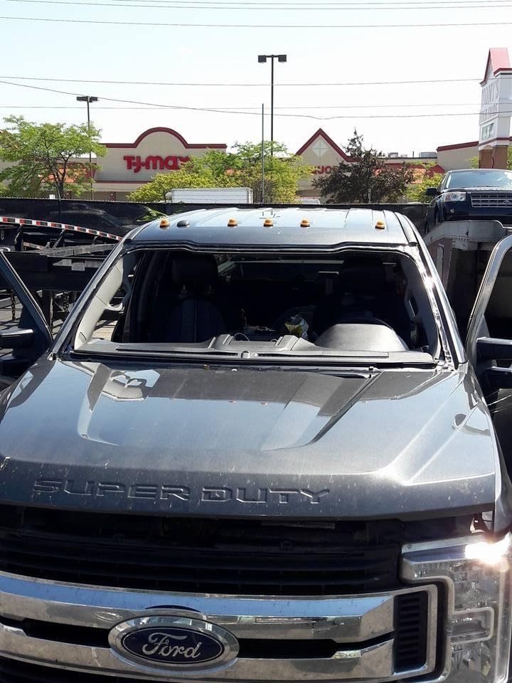 Ford Car without Windshield — Chicago, IL — Sotelo Auto Glass Service