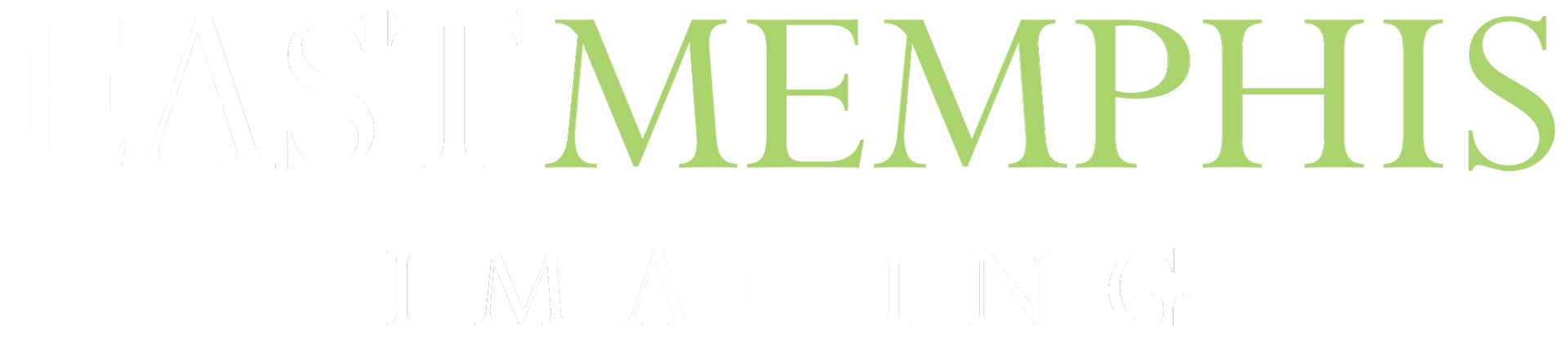 The word memphis is written in green on a white background.