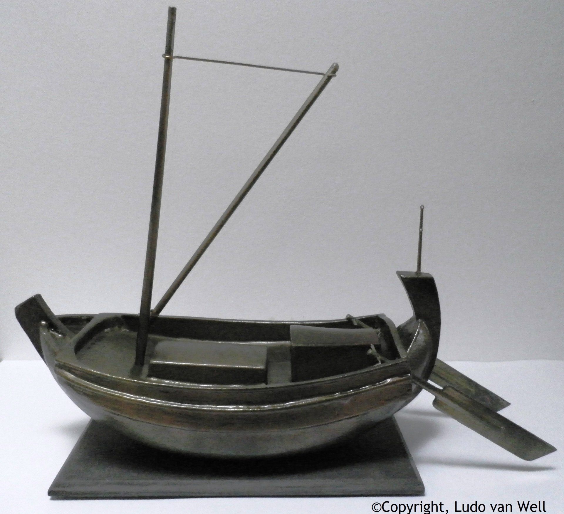 Caudicaria romeins vrachtvaartuig van de Rijn, 2e en 3e eeuw voor Christus Ludo van Well