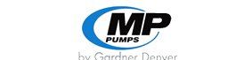A logo for mp pumps by gardner denver