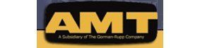 A logo for amt a subsidiary of the german app company