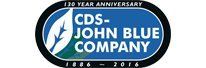 The logo for cds john blue company is a 130 year anniversary logo.