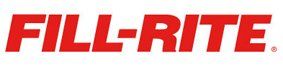A red fill-rite logo on a white background
