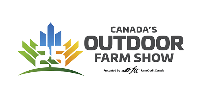 The logo for canada 's outdoor farm show.