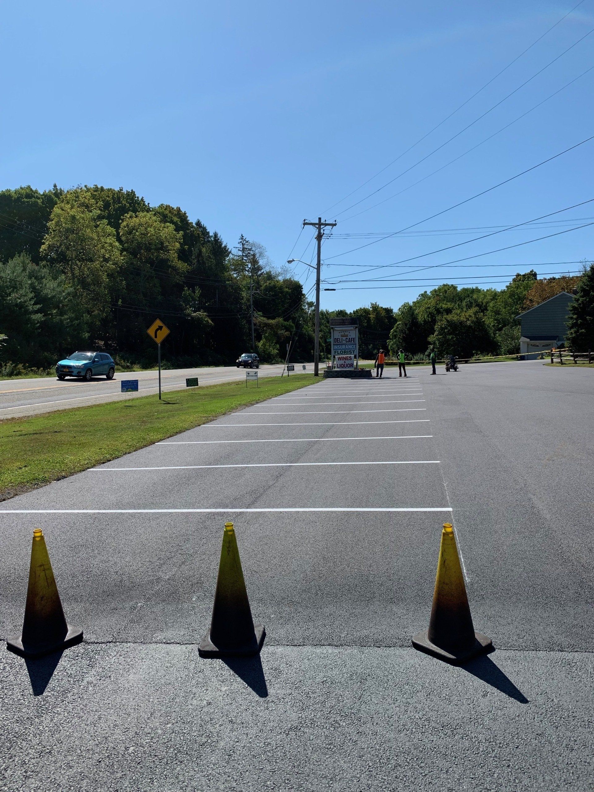 Paving Marking Installation Warwick, NY J Young Enterprises, Inc.